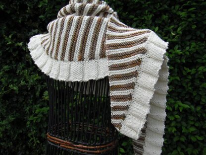 Ruffled Edged Shawl