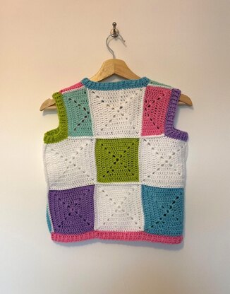 Granny Square Vest