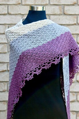 Faded Love Shawl