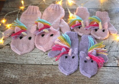 Unicorn Mittens