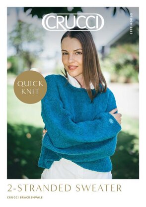 2225 Quick Knit 2-Stranded Sweater