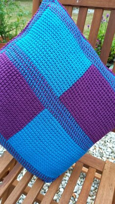 Tunisian Tiles Cushion Cover