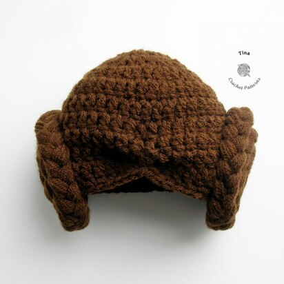 Princess Leia Wig Hat