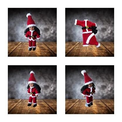 Doll Santa Outfit