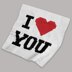 C2C Crochet Pattern I LOVE YOU White Throw Intarsia Red Heart Graphgan