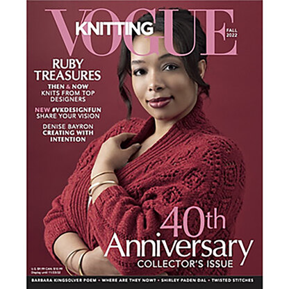 Soho Publishing Vogue Knitting Magazine - Fall 2022 (FALL22)