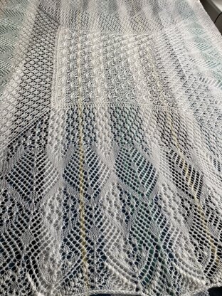 Christening shawl