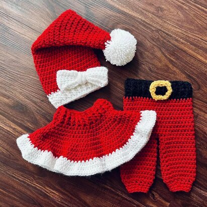 Oh Sweet Baby Santa Set