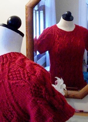 Little Red Raglan