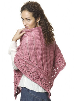 Friendship Shawl in Caron Simply Soft - Downloadable PDF