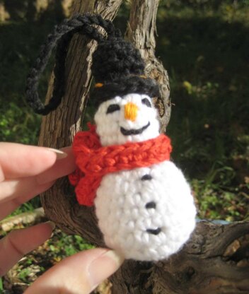 Snowman Christmas ornament