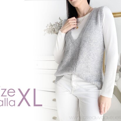 Size XL - DUO Reversible Knit Vest