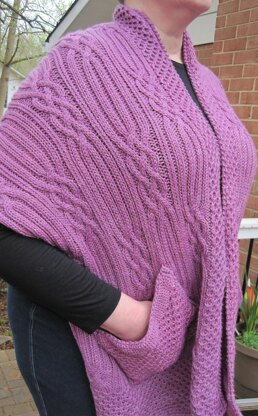 Warm Kazan Pocket Shawl