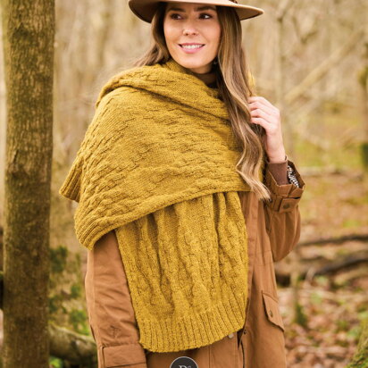 Cheviot Scarf in Rowan Moordale - Downloadable PDF