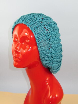 Chunky Fishermans Rib Super Slouch Hat