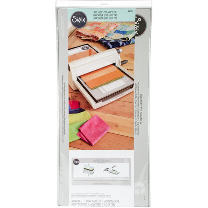 Sizzix Big Shot Pro Thinner Steel-Rule Die Adapter G - 12"X26"X.125"