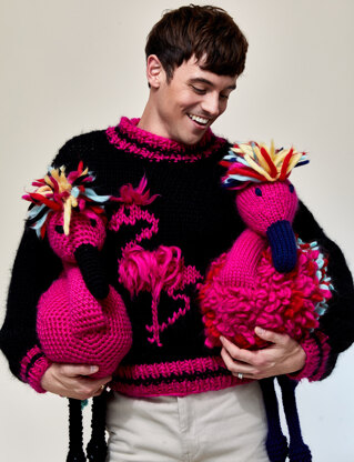 Made with Love - Tom Daley Flaming Elvis Knitting Kit