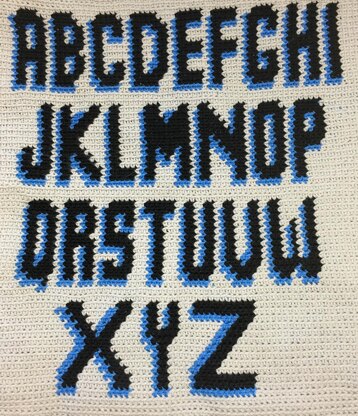 Alphabet Letters Tapestry
