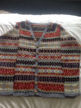 fair Isle cardigan