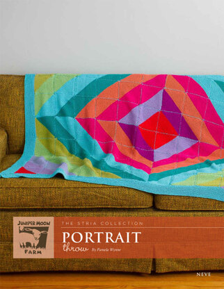 Portrait Throw in Juniper Moon Neve - Downloadable PDF