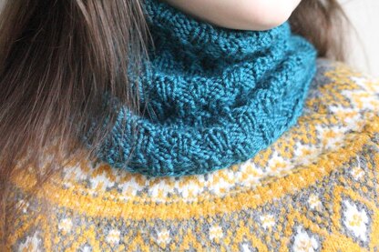 Robin Cowl for Worsted yarn