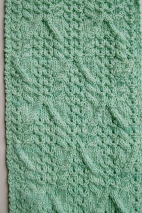 Bonte Cable Lace Scarf