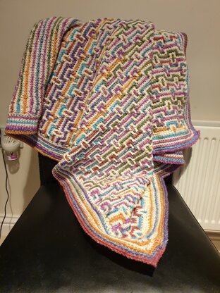 Mosaic Baby Blanket