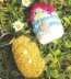 Beach Hut and Pasty Keyrings