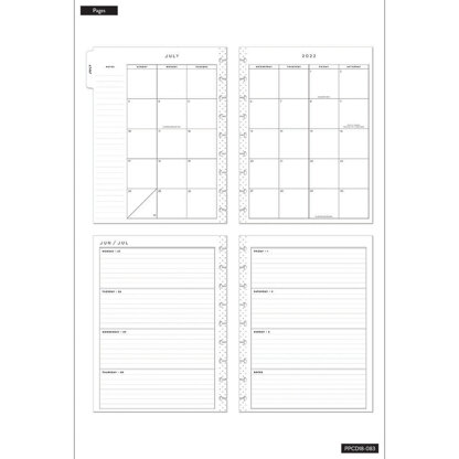 The Happy Planner Bold and Bright Classic 18 Month Planner