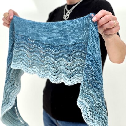 Little Wavelet Shawl