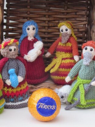 Terry’s Chocolate Orange Nativity Cosies Set