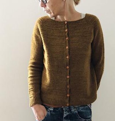 The purl code cardigan