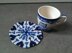 6 Tapestry Coaster Delft blue