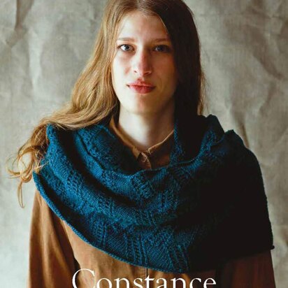 Constance Cowl in Erika Knight British Blue 100 - Downloadable PDF