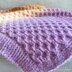 Easy Honeycomb Chunky Baby Blanket