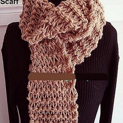 UNISEX KNITTED SCARF