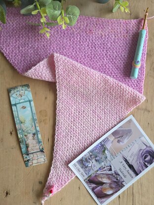 Magic Moss Stitch Shawl