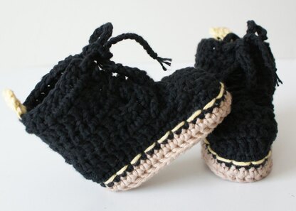 Crochet Combat Booties
