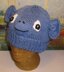 Blue Monkey Beanie Animal Hat