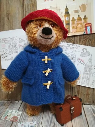 Knitted Paddi bear