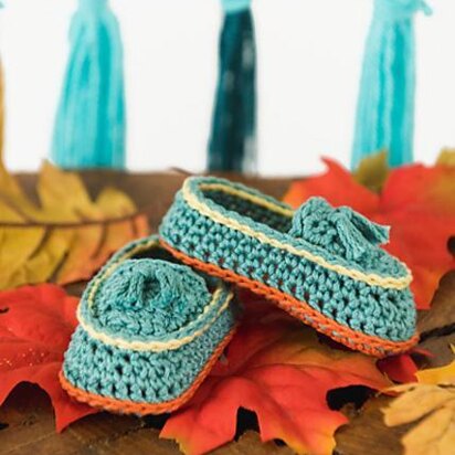 Crochet toddler “boat shoe” slippers with flip flop soles - free