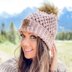 Pebble Puff Stitch Hat