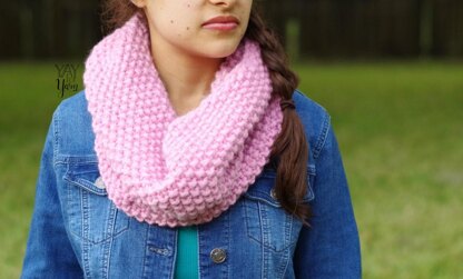 Seed Stitch Cowl