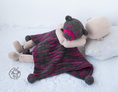 Bear Toy baby lace blanket