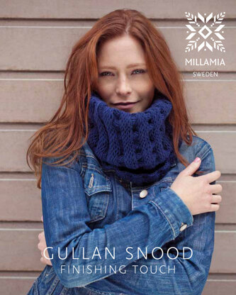 Gullan Snood in MillaMia Naturally Soft Aran - Downloadable PDF