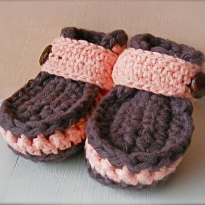 Little Strollers Moccasins Baby Booties