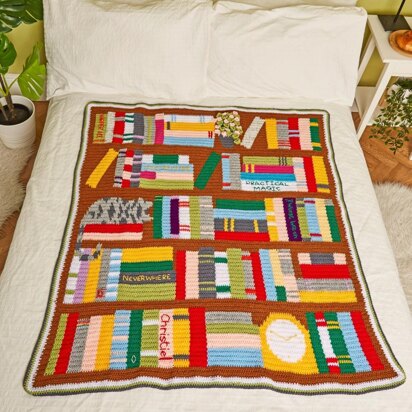 Snuggle up with a book blanket