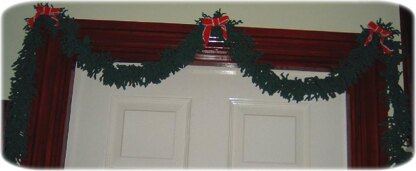 Christmas Garland with bows
