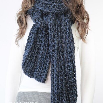 Ashley Crochet Layered Scarf #816