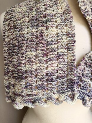 Plume Keyhole Scarf